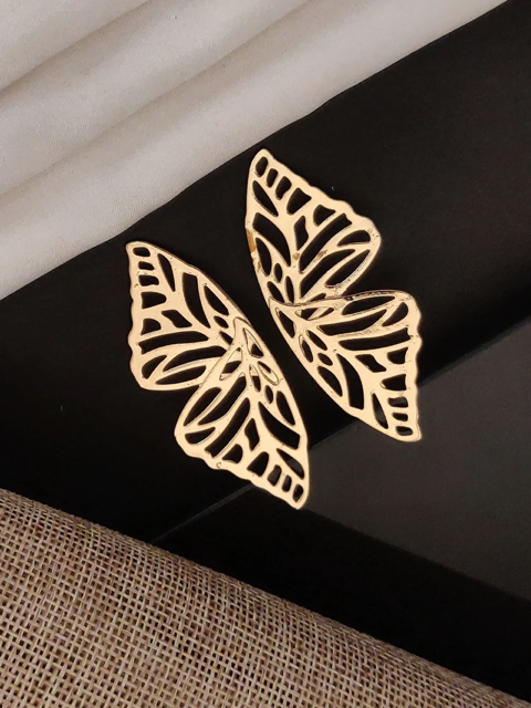 Golden Wing Whisper Studs