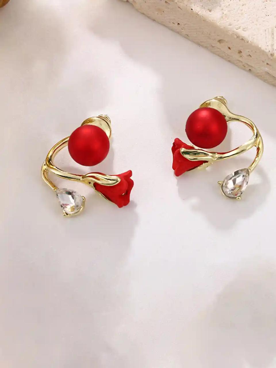 Ruby Bloom Studs