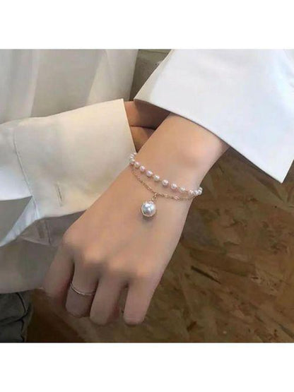 Moonlit Pearl Grace Bracelet