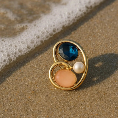 Celestial Curl Earrings - Kaliido