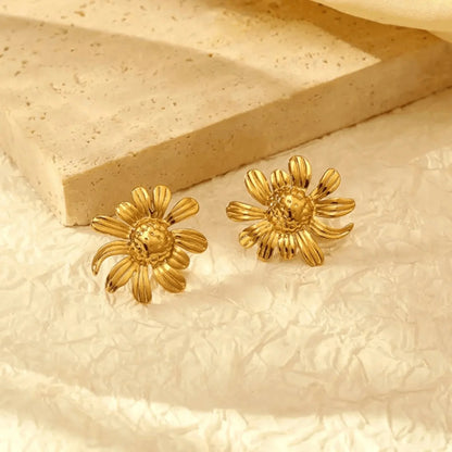 Honey Petal Studs - Kaliido