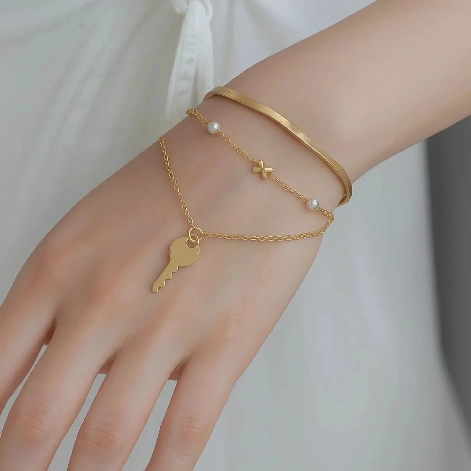 Key To My Heart Bracelet - Kaliido