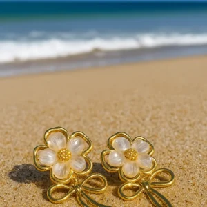 Seaside Daisy Drops Earrings